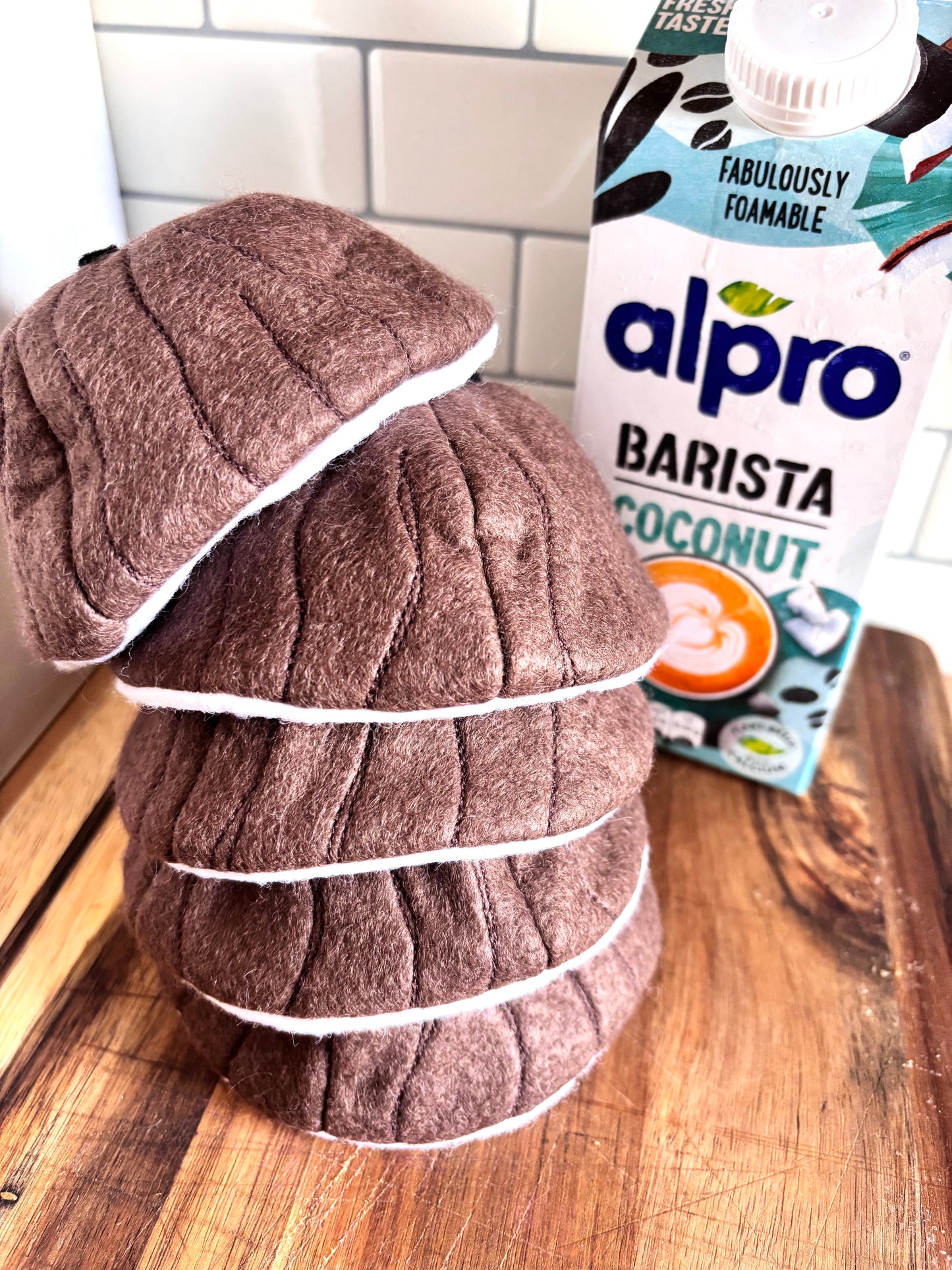 Pretend Play Felt Coconut
