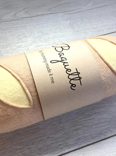 Pretend Play Felt Food Baguette