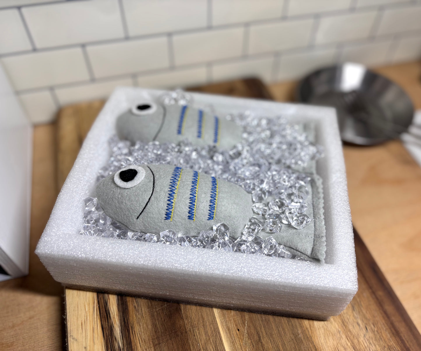 Pretend Play Felt Food Fish