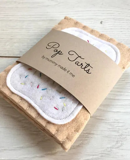 Pretend Play Felt Food Pop Tarts