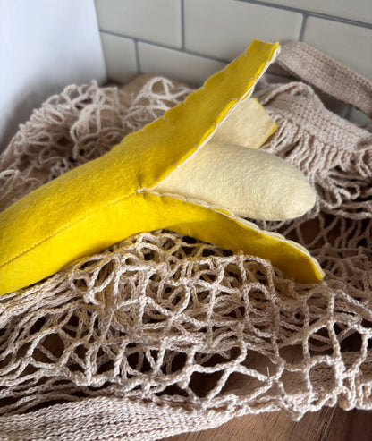 Pretend Play Felt Food Banana
