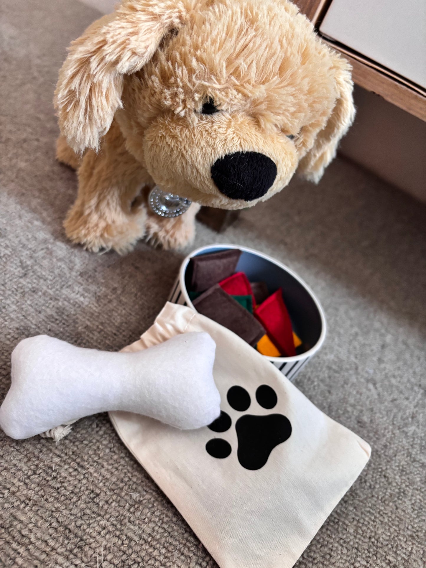 Pretend Play Felt Dog Kibble / Biscuits