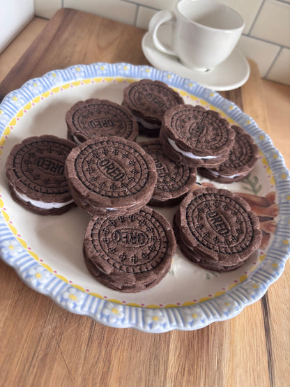 Pretend Play Felt Food Biscuits