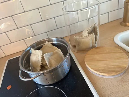 Pretend Play Felt Food Ravioli Pasta Parcels