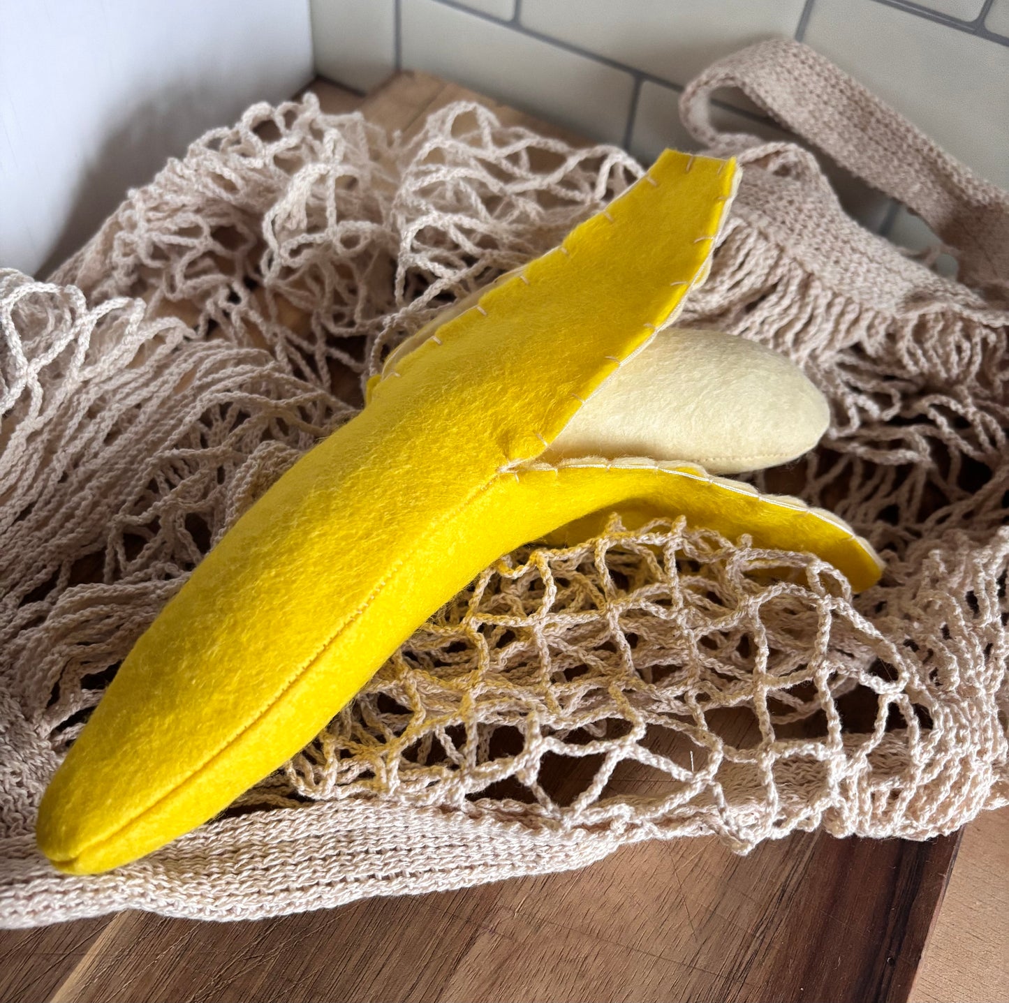 Pretend Play Felt Food Banana