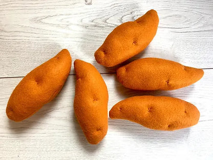 Pretend Play Felt Food Sweet Potato
