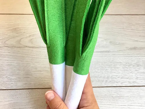 Pretend Play Felt Food Leek