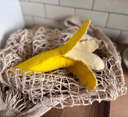 Pretend Play Felt Food Banana
