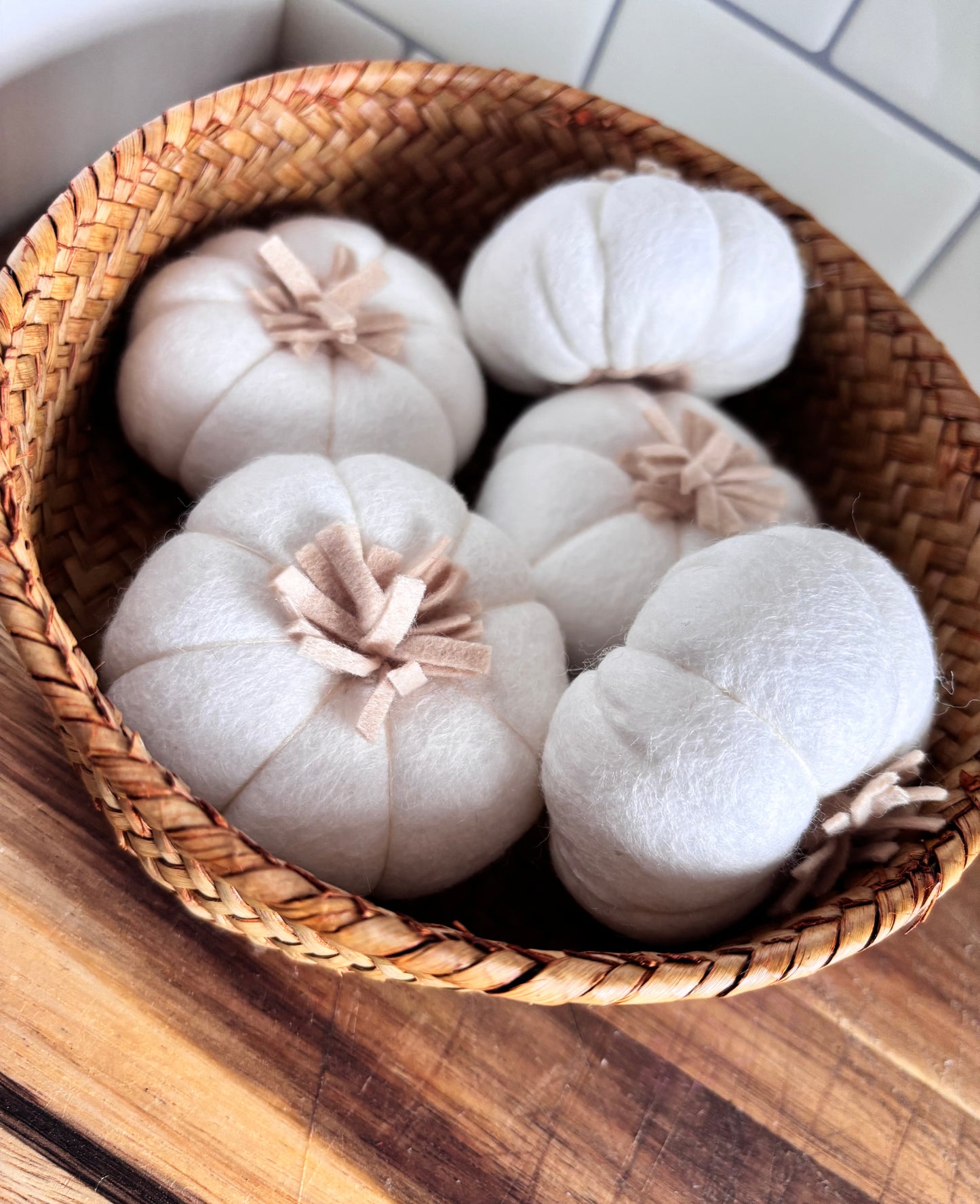 Pretend Play Felt Garlic