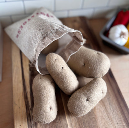 Pretend Play Felt Food Potatoes