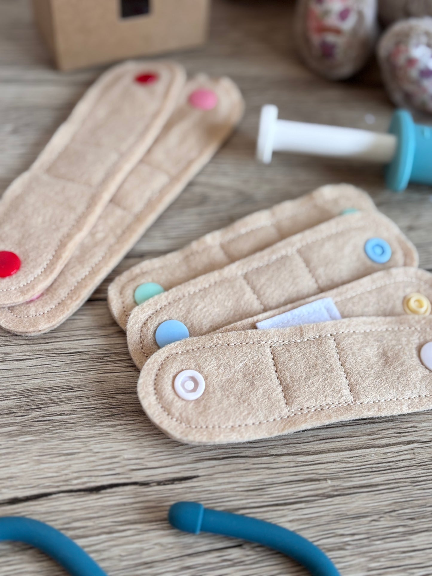 Pretend Play Felt Plasters