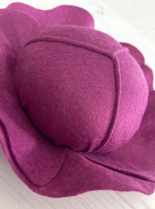 Pretend Play Felt Food Red Cabbage