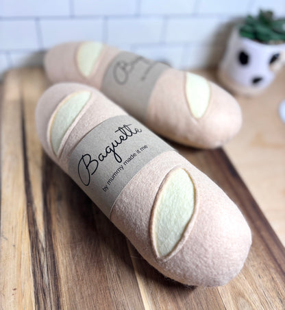 Pretend Play Felt Food Baguette