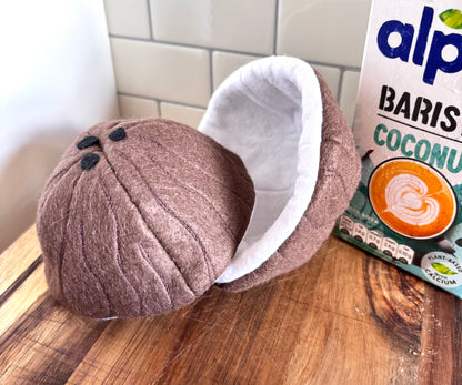 Pretend Play Felt Coconut