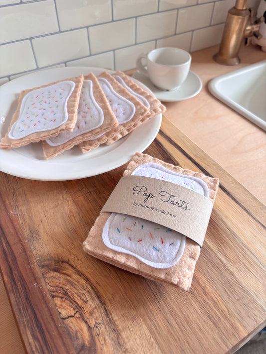Pretend Play Felt Food Pop Tarts