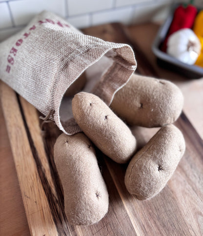 Pretend Play Felt Food Potatoes