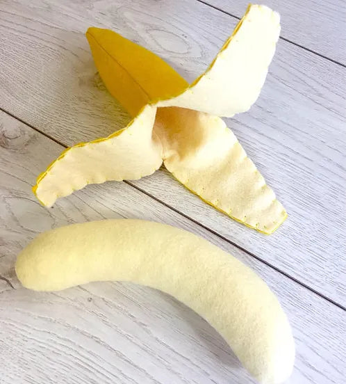 Pretend Play Felt Food Banana