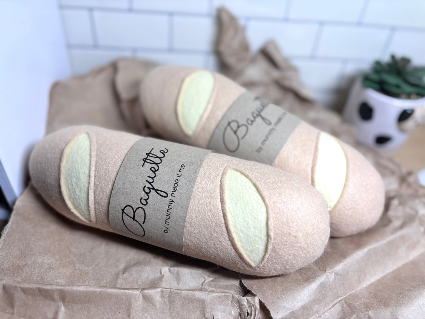Pretend Play Felt Food Baguette