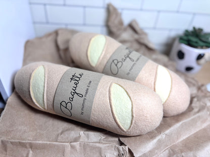 Pretend Play Felt Food Baguette