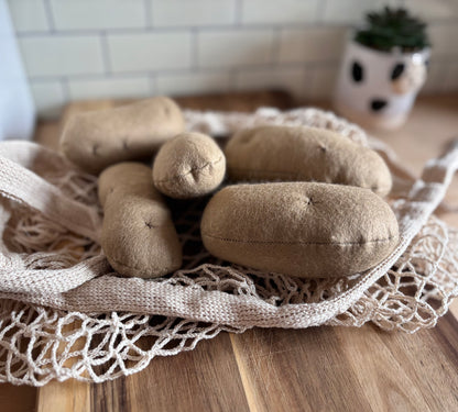 Pretend Play Felt Food Potatoes