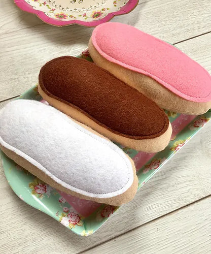 Pretend Play Felt Food Iced Buns