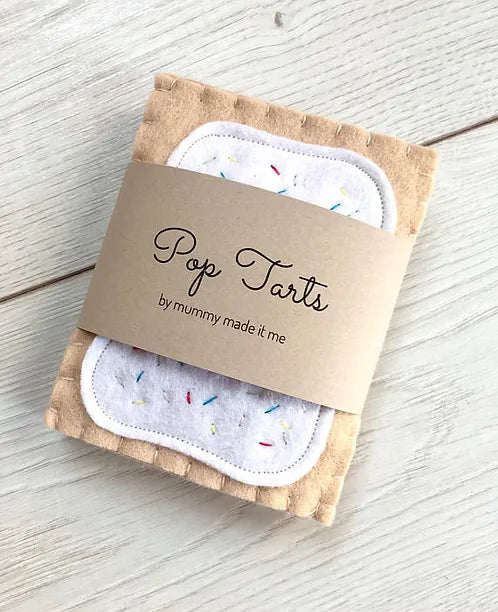 Pretend Play Felt Food Pop Tarts